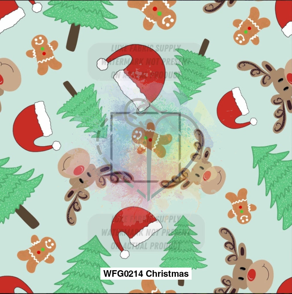 Wfg0214 Christmas Fabric