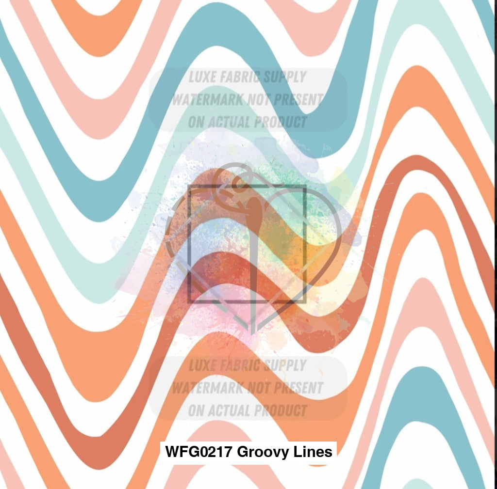 Wfg0217 Groovy Lines Fabric