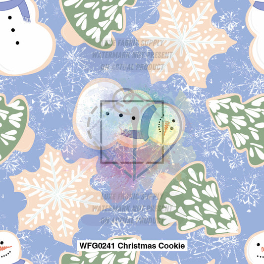 Wfg0241 Christmas Cookie Fabric