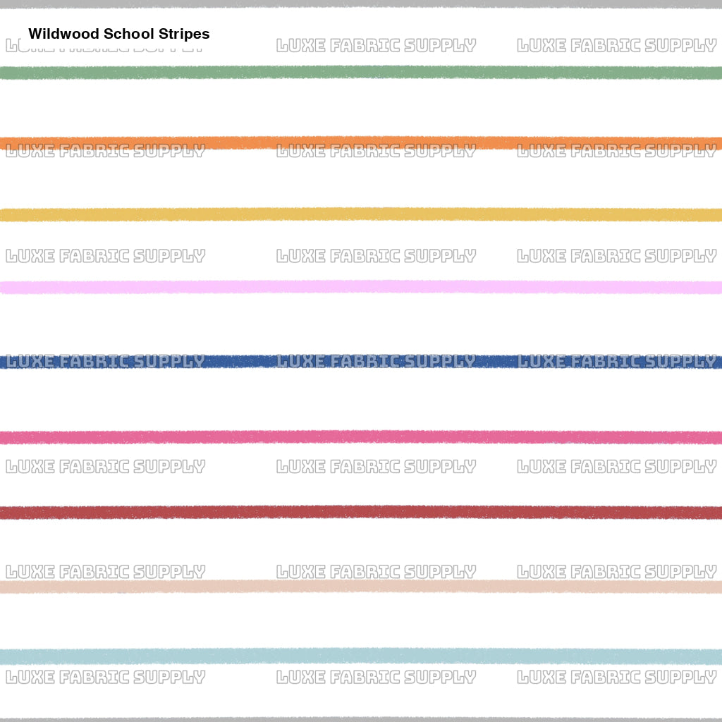 Wildwood School Stripes White Lfs Catalog