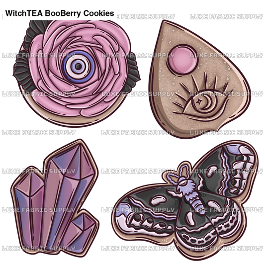 Witchtea Booberry Cookies Panel