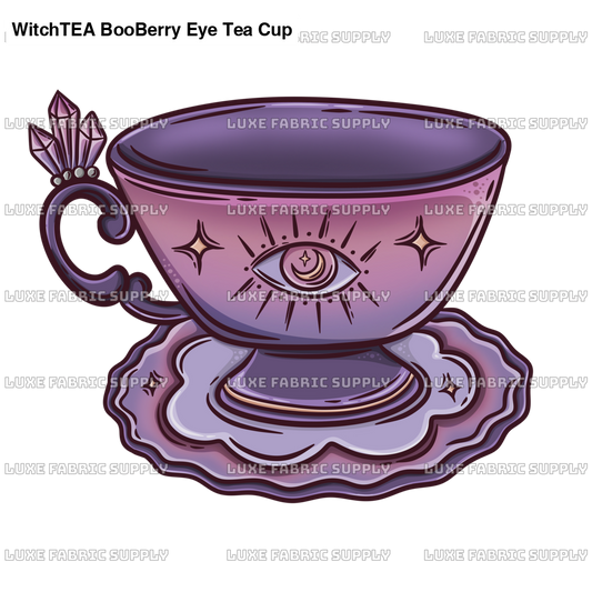 Witchtea Booberry Eye Tea Cup Panel