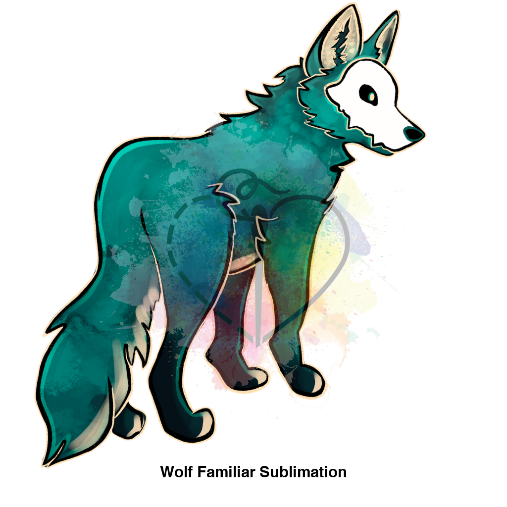 Wolf Familiar Sublimation