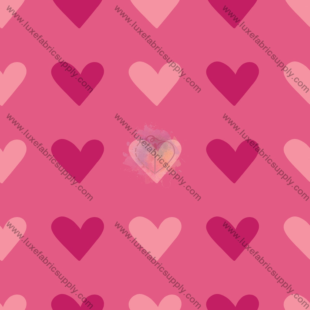 Love Doodles - Hearts Pink