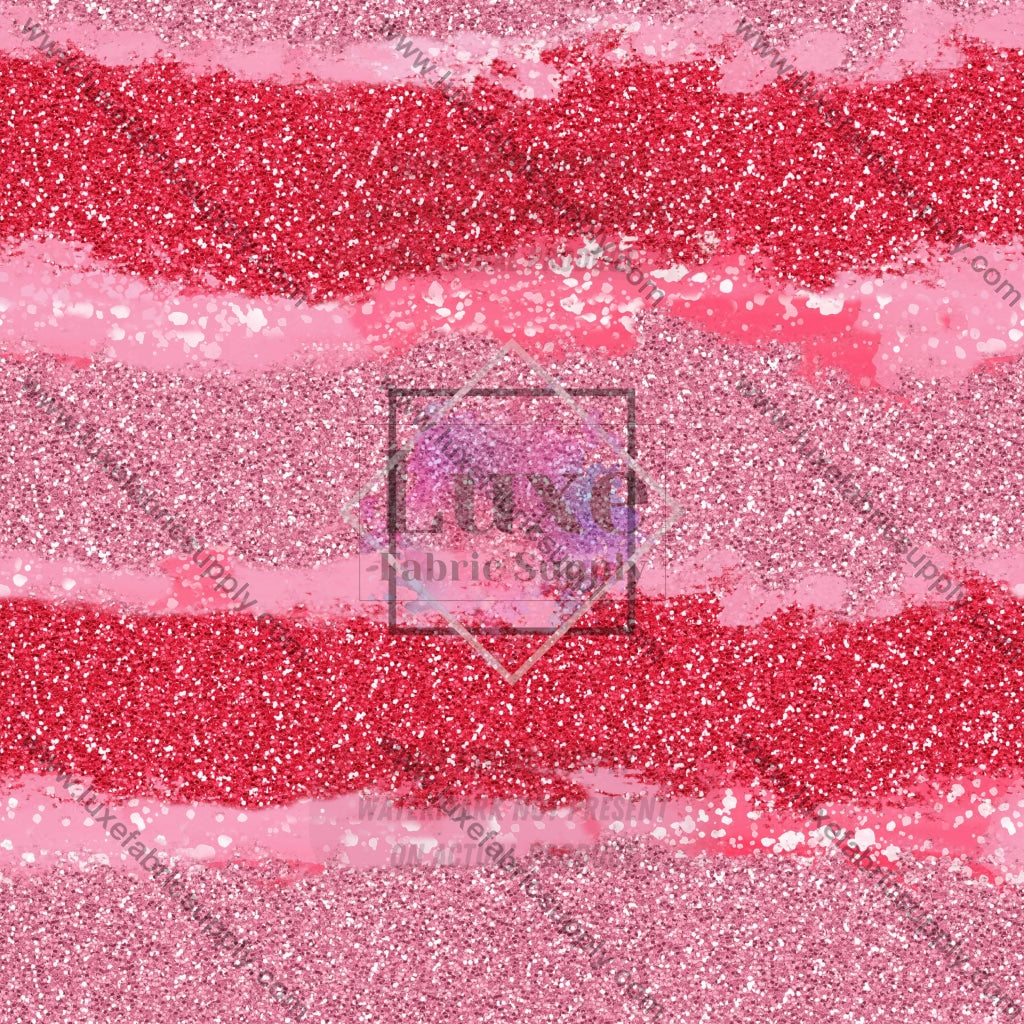 Wfg0258 Glitter Stripes Fabric